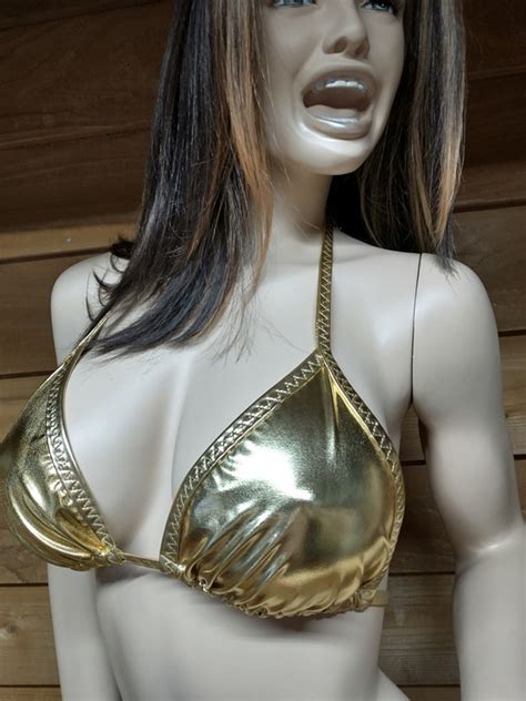 Metallic Gold Bikini Set Atelier Yuwa Ciao Jp