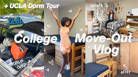 Ucla Saxon Suites Dorm Tour Move Out Vlog 2022 Youtube