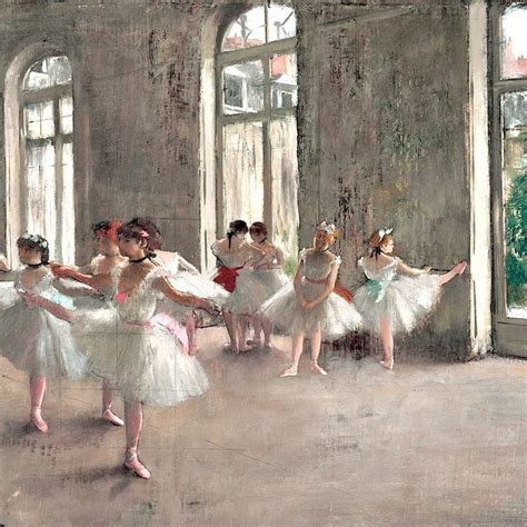 🩰 Edgar Degas - “Ballet Rehearsal” 🩰 | Edgar degas art, Degas paintings ...