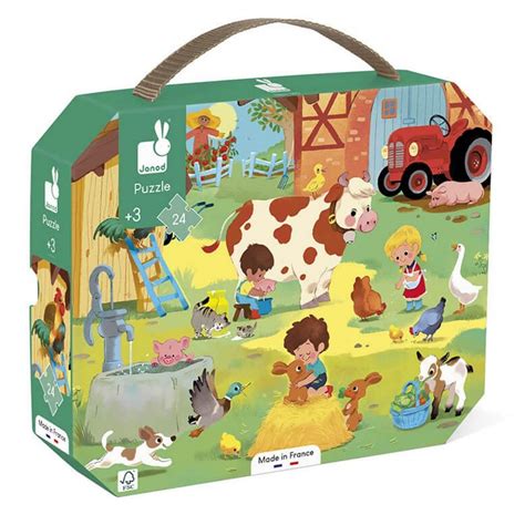 Puzzle Enfant Ans Puzzle Animaux Jouet Enfant Ans Janod