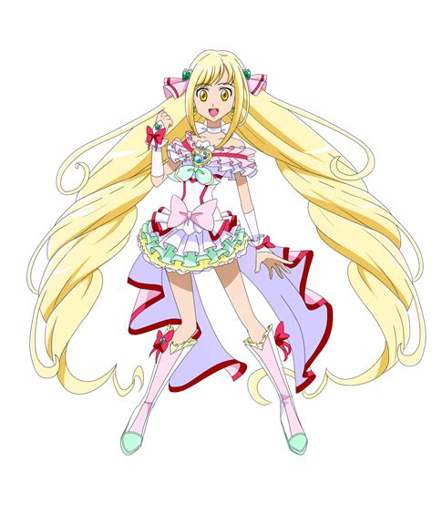 Someone Who Draws — Cure Echo Drawn As If She Were In Suite Precure