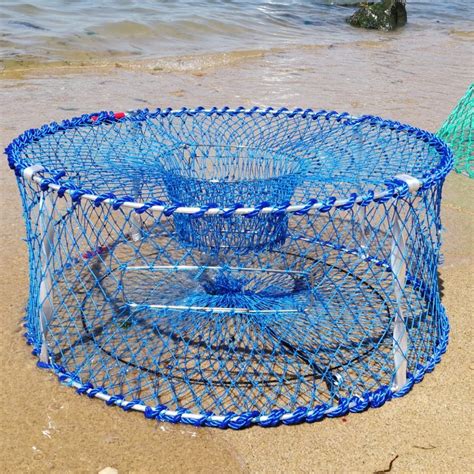 Collapsible Round Crayfish Pot Commercial Lobster Trap China Crab