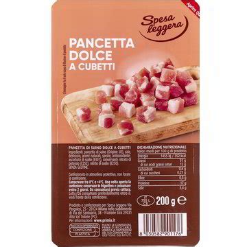 Pancetta A Cubetti Dolce G Spesa Leggera Primia