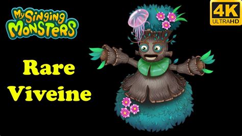 Rare Viveine Animation Breeding My Singing Monsters K Youtube