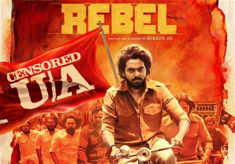 Rebel clears censor, release date of the GV Prakash starrer: Tamil ...