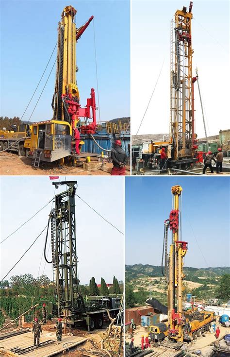 2000 Meter Deep Well Drilling Rig Machine Truck Mounted Water Well