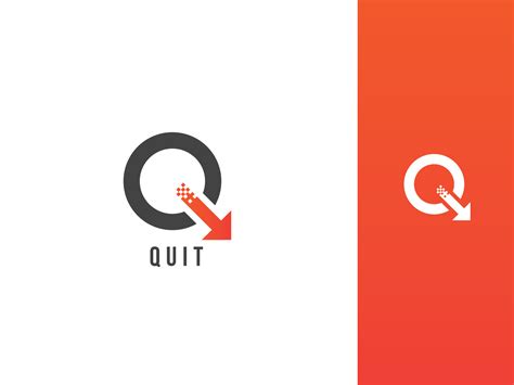 Quit Logo Design Concept by Dendy Herlambang on Dribbble