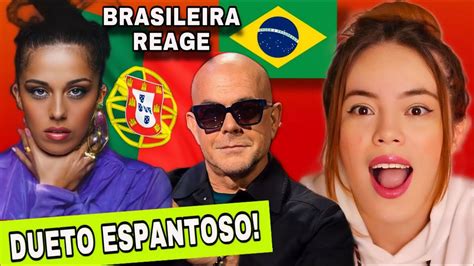 Surpreendente Brasileira Reage A Pedro Abrunhosa Sara Correia Que