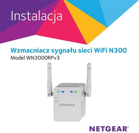 Instalacja Wzmacniacz Sygna U Sieci Wifi N Model Wn Rpv Pdf