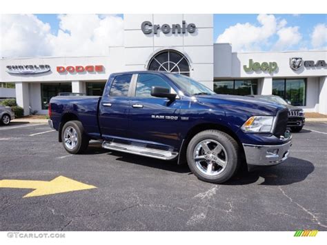 2012 True Blue Pearl Dodge Ram 1500 Big Horn Quad Cab 4x4 97824498