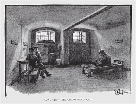 Newgate The Condemned Cell Stock Image Look And Learn