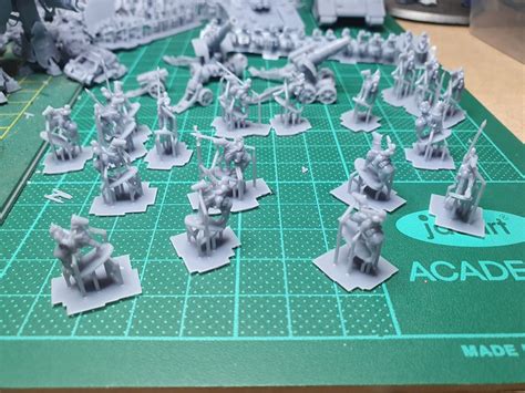 Free 3d File Sci Fi Mounted Trench Troops 🎲 ・design To Download And 3d