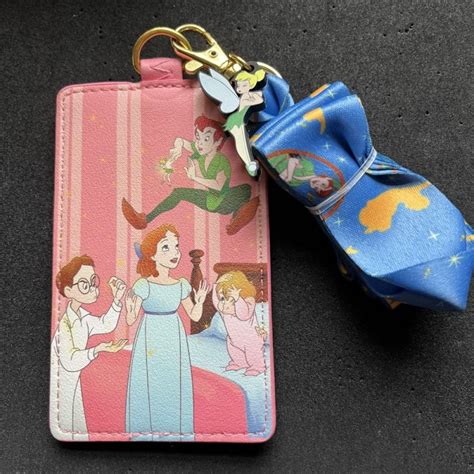 Peter Pan Th Anniversary You Can Fly Loungefly Cardholder Lanyard