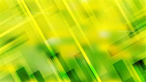 Abstract Green and Yellow Geometric Background Vector Illustration