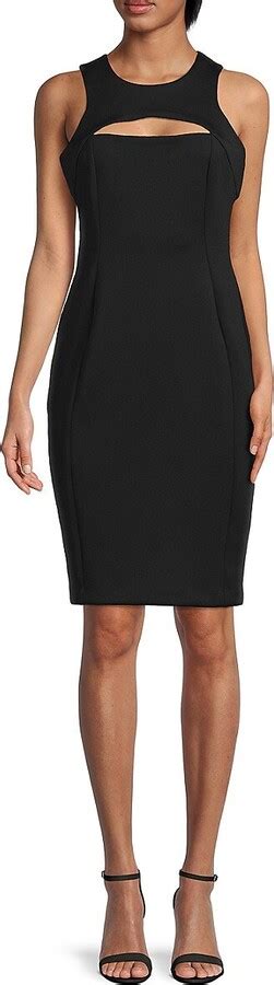 Calvin Klein Cutout Bodycon Dress Shopstyle