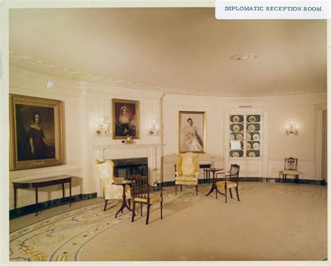 Diplomatic Reception Room Fireplace White House Historical Association