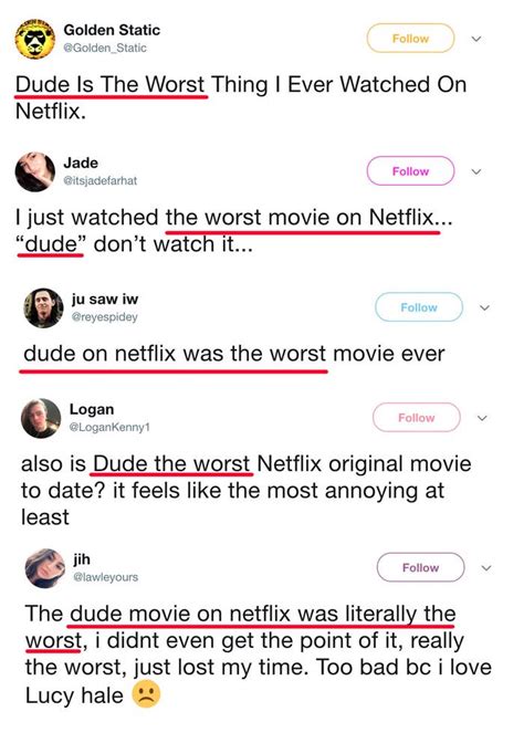 I Watched This New Movie On Netflix Called Dude” Because People Are