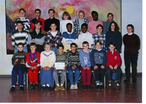 Photo de classe 4ème 6 de 1994 Collège Victor Hugo Copains d avant