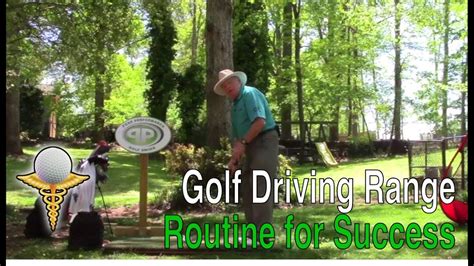 Golf Driving Range Practice Routine For Success Youtube