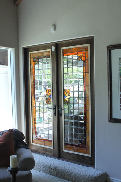 Stained Glass French Doors The Light Benders