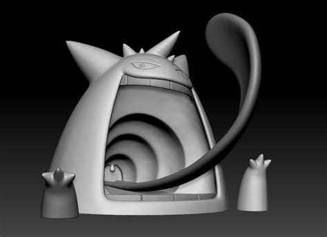 Pokemon Gigantamax Gengar 3d Model 3d Printable Cgtrader