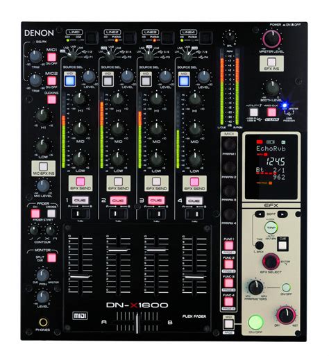 Denon DN X1600 Professional Digital DJ Mixer