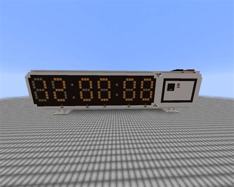 Clock Minecraft Map