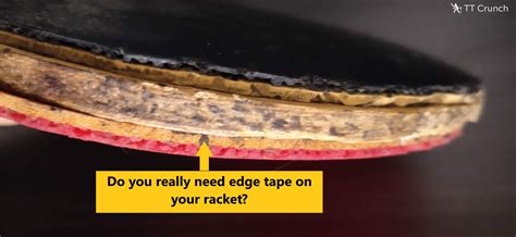 Do You Really Need Edge Tape For Your Racket TT Crunch