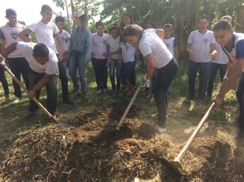 Projeto Horta Sustentável traz alunos da escola Ovídio Montenegro para