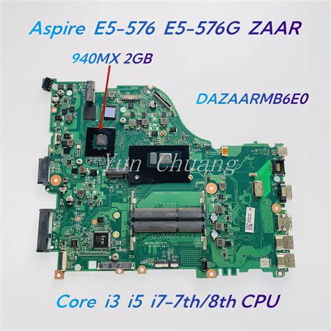 Dazaarmb E For Acer Aspire E E G Zaar Laptop Motherboard With