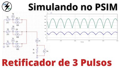 Retificador Trif Sico De Meia Onda N O Controlado Pulses Rectifier