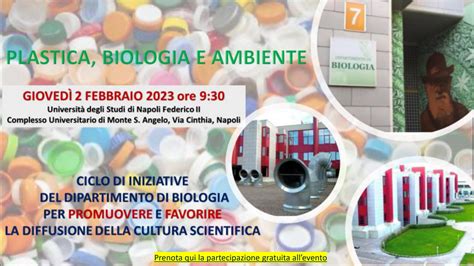 PLASTICA BIOLOGIA E AMBIENTE Dipartimento di Biologia Università