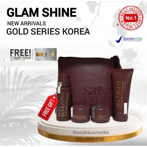 Jual Free Gift Glamshine Gold Series Korea Original Shopee Indonesia