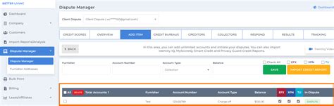 Making Your Dispute In The Client Dispute Manager Software