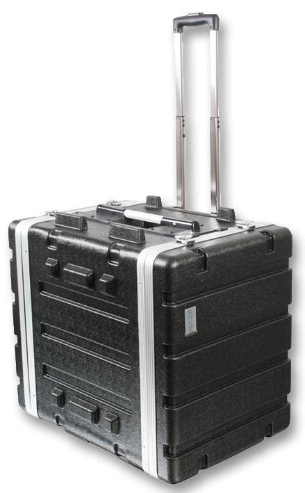 19 Rack ABS Flight Case With Trolley Handle And Wheels 7U Pulse CPC