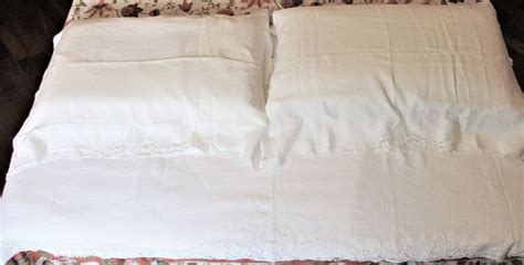 Drap De Lit Double Avec Dentelle De Burano Et Broderie Main Catawiki