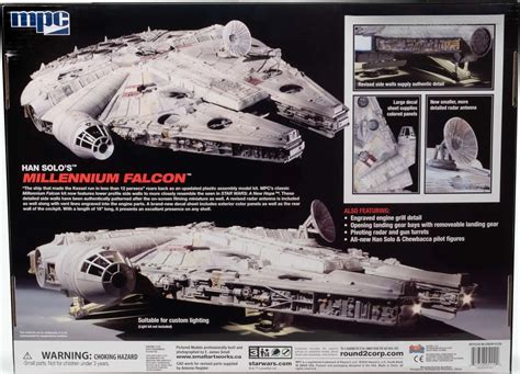 Star Wars Millennium Falcon 172 Model Kit AMT ERTL - ToyWiz