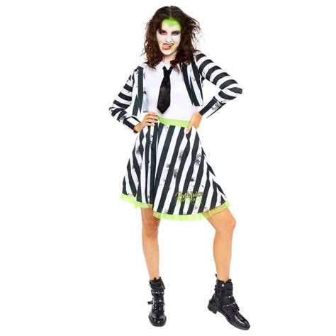 Official Beetlejuice Ladies Halloween Costume - The Mad Hatter