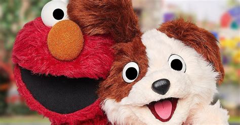 Elmo's puppy Tango debuts on Sesame Street this season