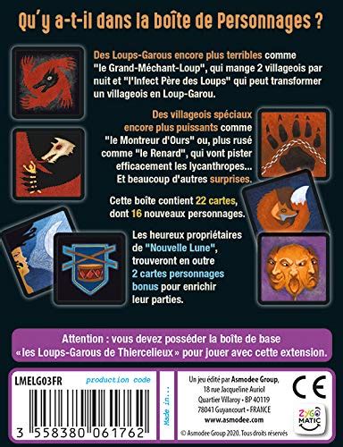 Les Loups Garous De Thiercelieux Extension Personnages