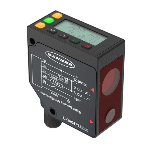 Le Series M Range Laser Displacement Sensor