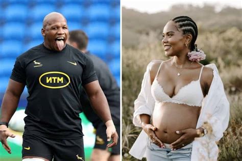 PICS Another Bok Baby On The Way Bongi Mbonambis Wife Is Pregnant