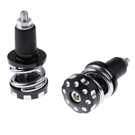 Motorcycle Anti Vibration Handle Bar End Plug Grip Ends Caps Mm