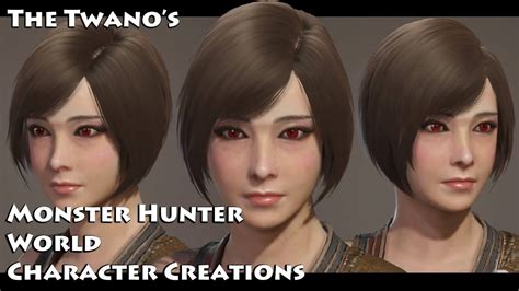 Monster Hunter World Character Creation Cute Female 57 Youtube