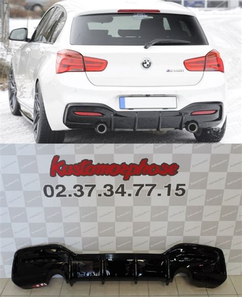 Diffuseur arrière pack M performance look pour BMW série 1 F20 F21