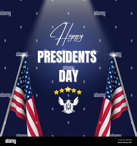 Happy President’s Day Design. For Banner, Poster, Greeting Card, social ...