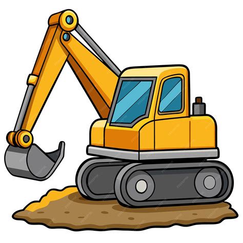 clip art excavator 11