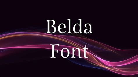 Belda Font Free Download