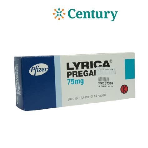 Jual LYRICA 75 MG 1 BLISTER ISI 14 TABLET PREGABALIN 75 MG NYERI SYARAF