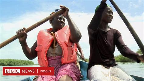 Women Wey Dey Catch Oysters For Gambia Bbc News Pidgin